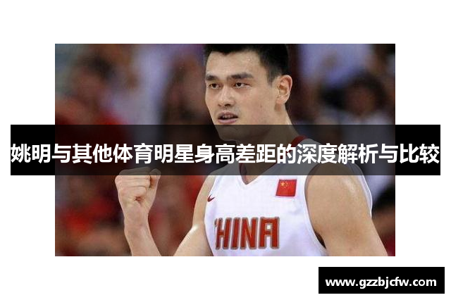 姚明与其他体育明星身高差距的深度解析与比较