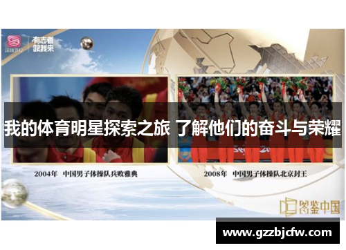 我的体育明星探索之旅 了解他们的奋斗与荣耀