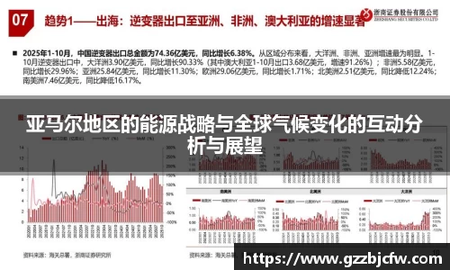 米兰亚马尔地区的能源战略与全球气候变化的互动分析与展望